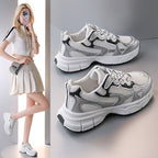 Damen sportliche Laufschuhe mit atmungsaktiver Mesh-Oberfläche und dämpfender Sohle R&B