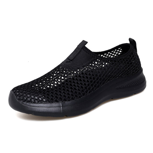 Damen Atmungsaktive Slip-On Sneakers mit elastischem Einschlupfdesign R&B