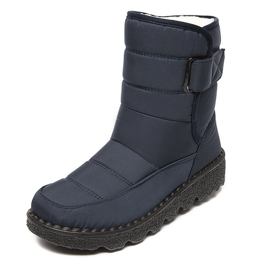 R&B | Wasserdichte High-Top Slip-On Schneestiefel