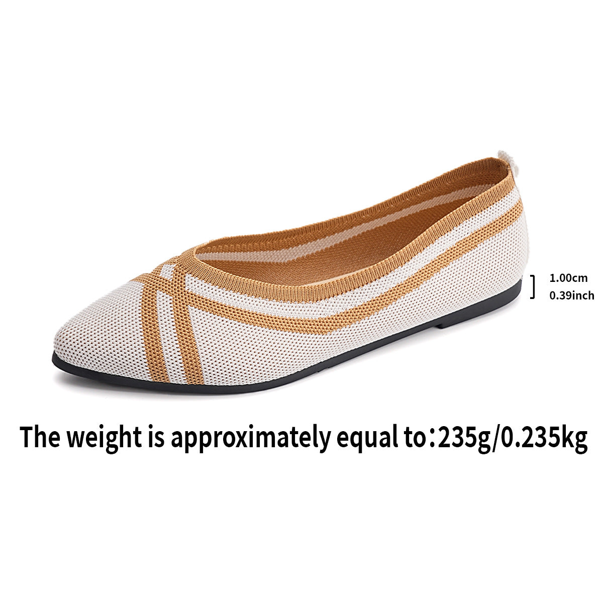 Damen Elegante und luftige Ballerinas mit atmungsaktivem Netzmaterial R&B