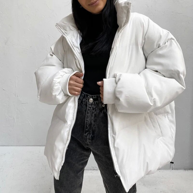 Damen oversized Daunenjacke R&B