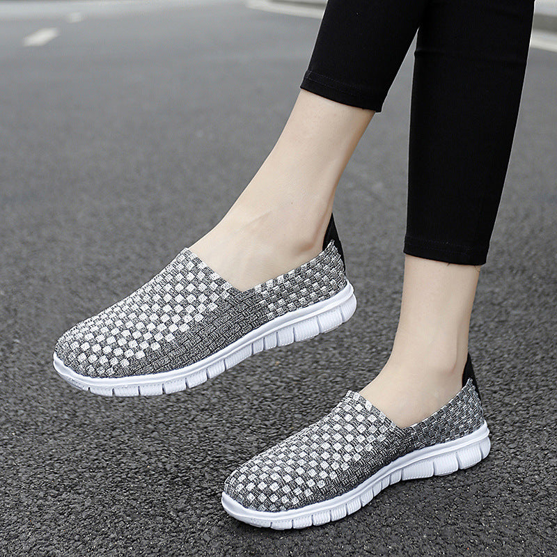 Damen Atmungsaktive Slip-On Sneakers mit flexiblem und leichtem Design R&B