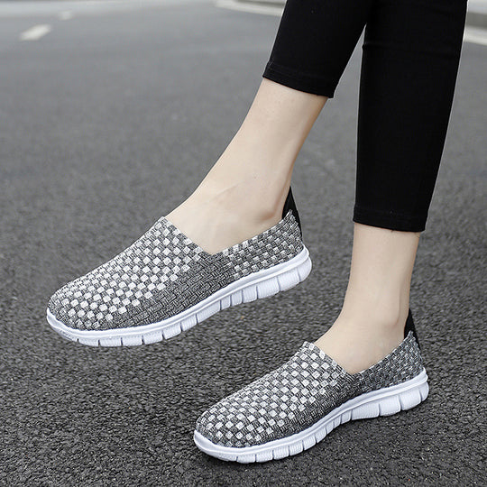 Damen Atmungsaktive Slip-On Sneakers mit flexiblem und leichtem Design R&B