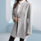 Damen eleganter Blazer mit strukturiertem Design R&B