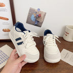 Damen Bequeme Freizeitsneakers mit atmungsaktivem Obermaterial und flexibler Sohle