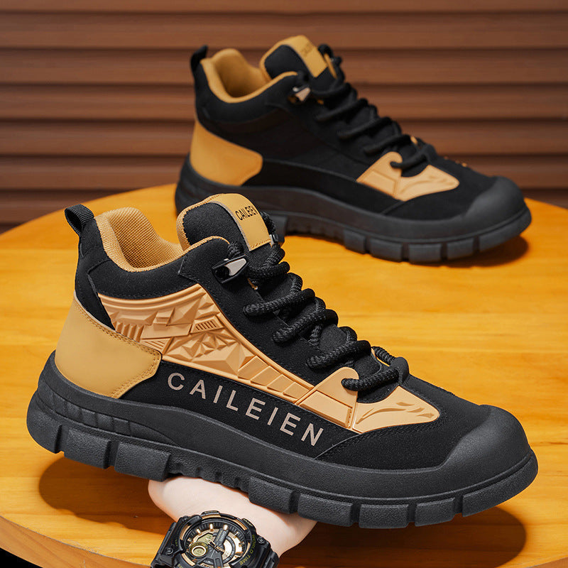 Damen Sportliche High-Top Schuhe mit rutschfester Sohle und robustem Design