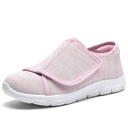 Damen Komfortable Slip-On Sneakers mit verstellbarem Klettverschluss R&B