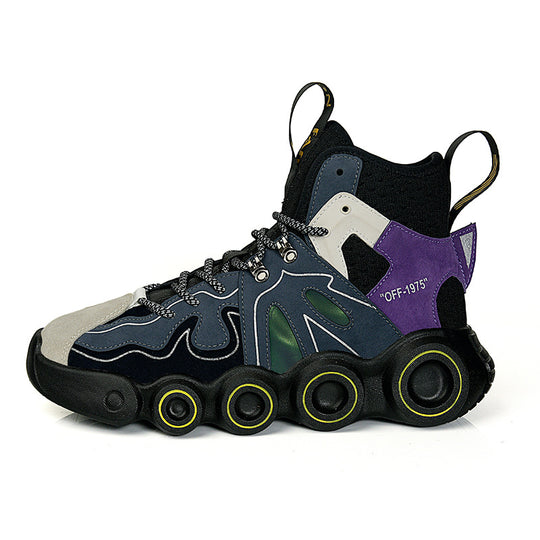 Damen Sportliche High-Top Sneakers mit innovativem Dämpfungssystem R&B