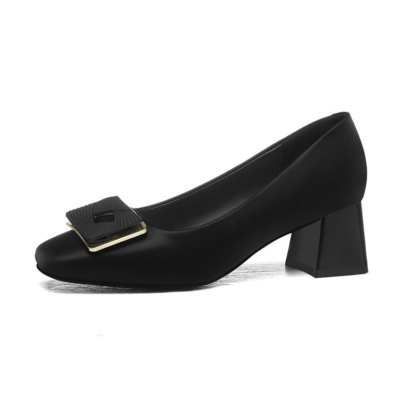 Damen elegante Ballerinas mit hochwertiger Schmuckschließe R&B