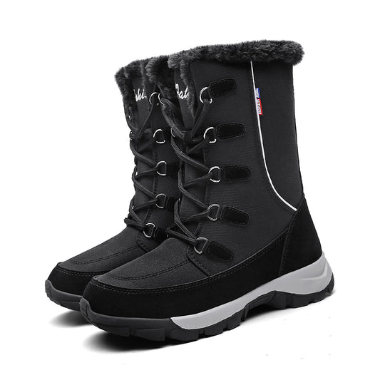 Damen Winterstiefel mit wärmeisolierendem Innenfutter und rutschfester Sohle R&B