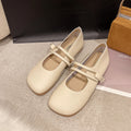 Damen Ballerinas mit verstellbarem Riemen und weichem Innenfutter R&B