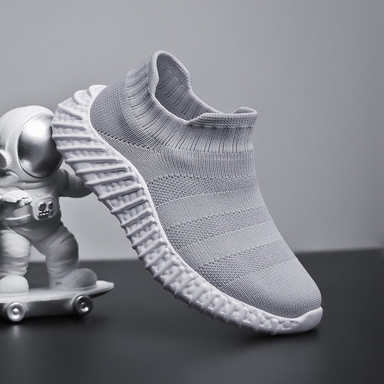 Damen atmungsaktive und elastische Stricksneaker R&B