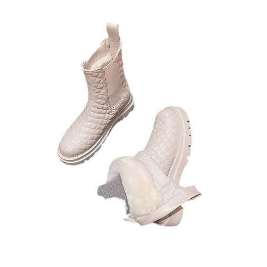 Damen Komfortable Chelsea-Boots mit gefüttertem Innenleben und rutschfester Sohle R&B