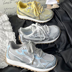 Damen Sportliche Lauf-Sneaker mit atmungsaktiver Mesh-Oberfläche und stoßdämpfender Sohle R&B