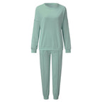 Damen nan weiches Oversize-Sweatshirt und weite Relaxhose im Vintage-Washed-Finish R&B