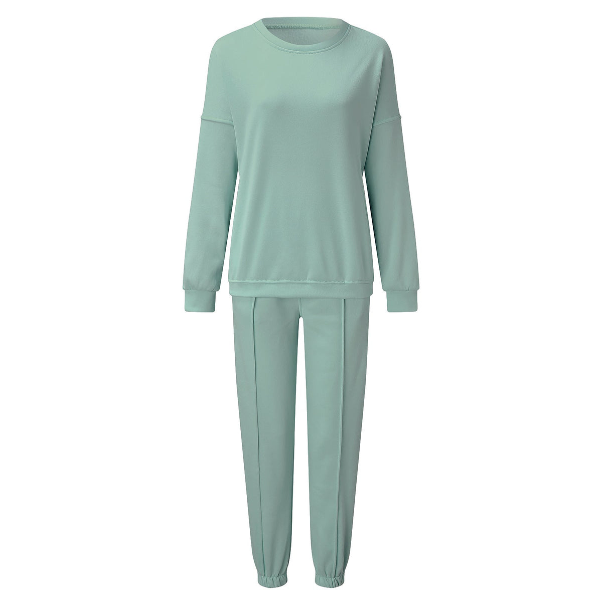 Damen nan weiches Oversize-Sweatshirt und weite Relaxhose im Vintage-Washed-Finish R&B
