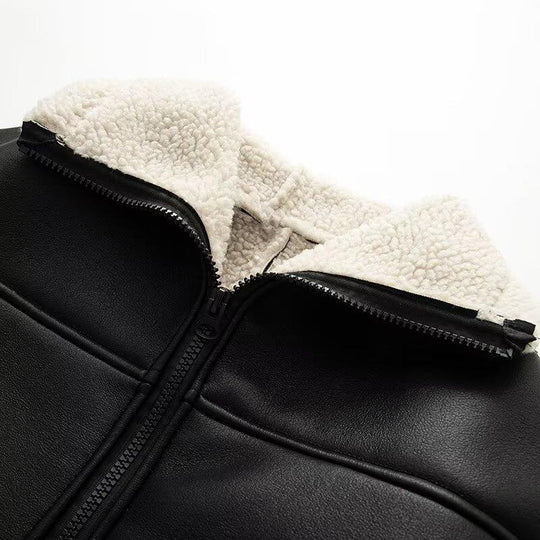 Damen Übergangsjacke mit warmem Teddyfutter R&B