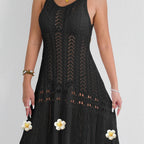 Damen gehäkeltes Strandkleid R&B 1779788034
