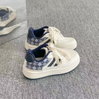 Damen Sportliche Sneakers mit kariertem Design und gepolsterter Innensohle R&B