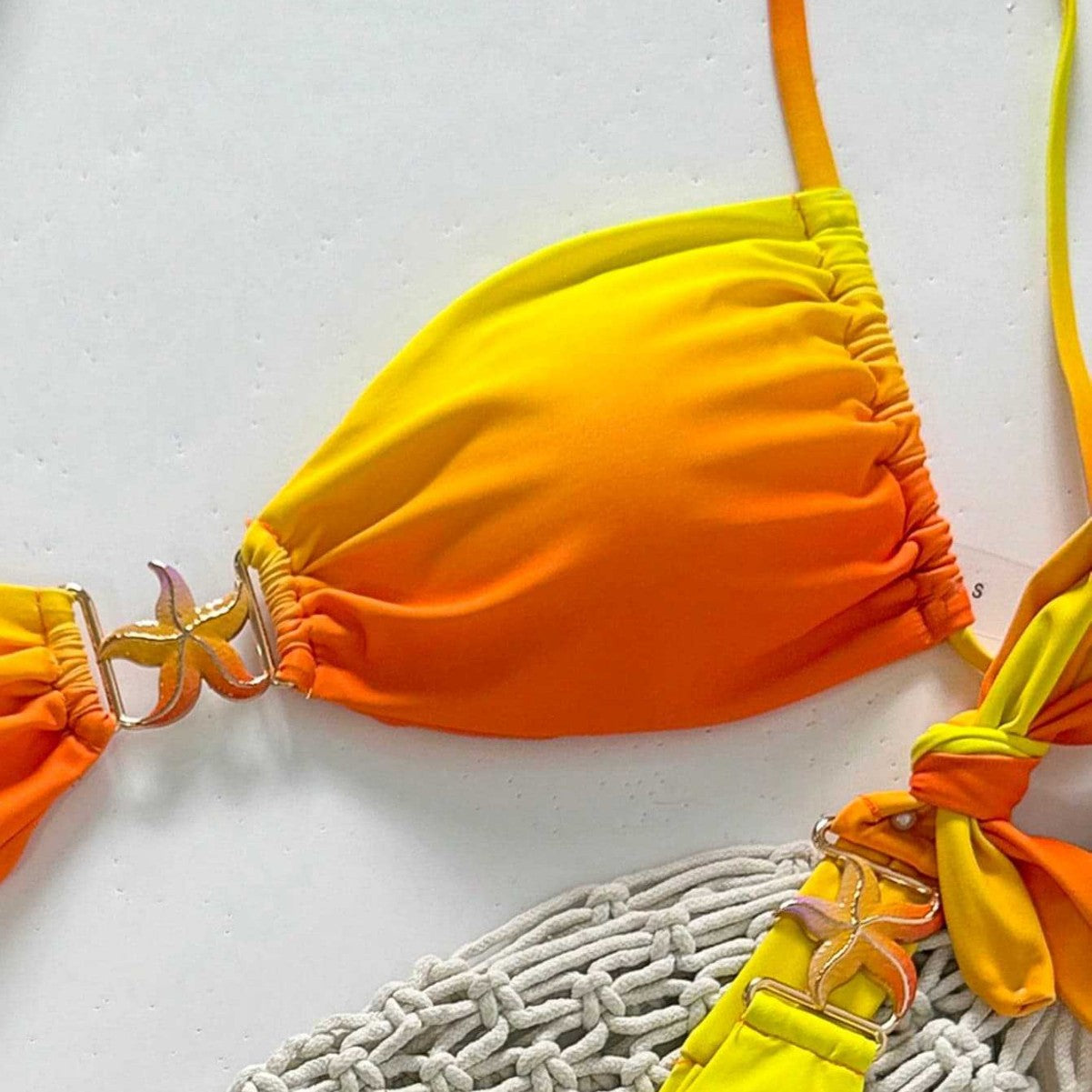 Damen Bikiniset mit schickem Glitzer-Detail R&B