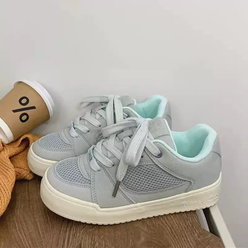 Damen Sportliche Sneakers mit atmungsaktiver Textiloberfläche und bequemer Dämpfung