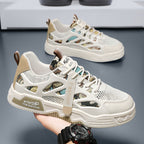 Damen Sportliche Atmungsaktive Sneakers mit modischem Netzdesign