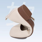 Damen elegante Ballerina-Pumps mit modischem Riemchen und bequemer Innensohle R&B