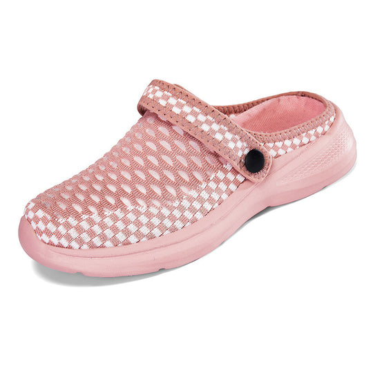 Damen Bequeme und luftige Clogs mit atmungsaktivem Obermaterial R&B