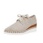 Damen Sneaker mit modischem Bastboden und atmungsaktivem Obermaterial R&B