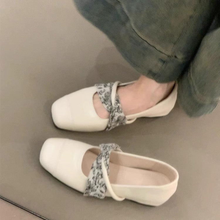 Damen elegante Slipper mit modischer Schnalle und komfortabler Sohle R&B