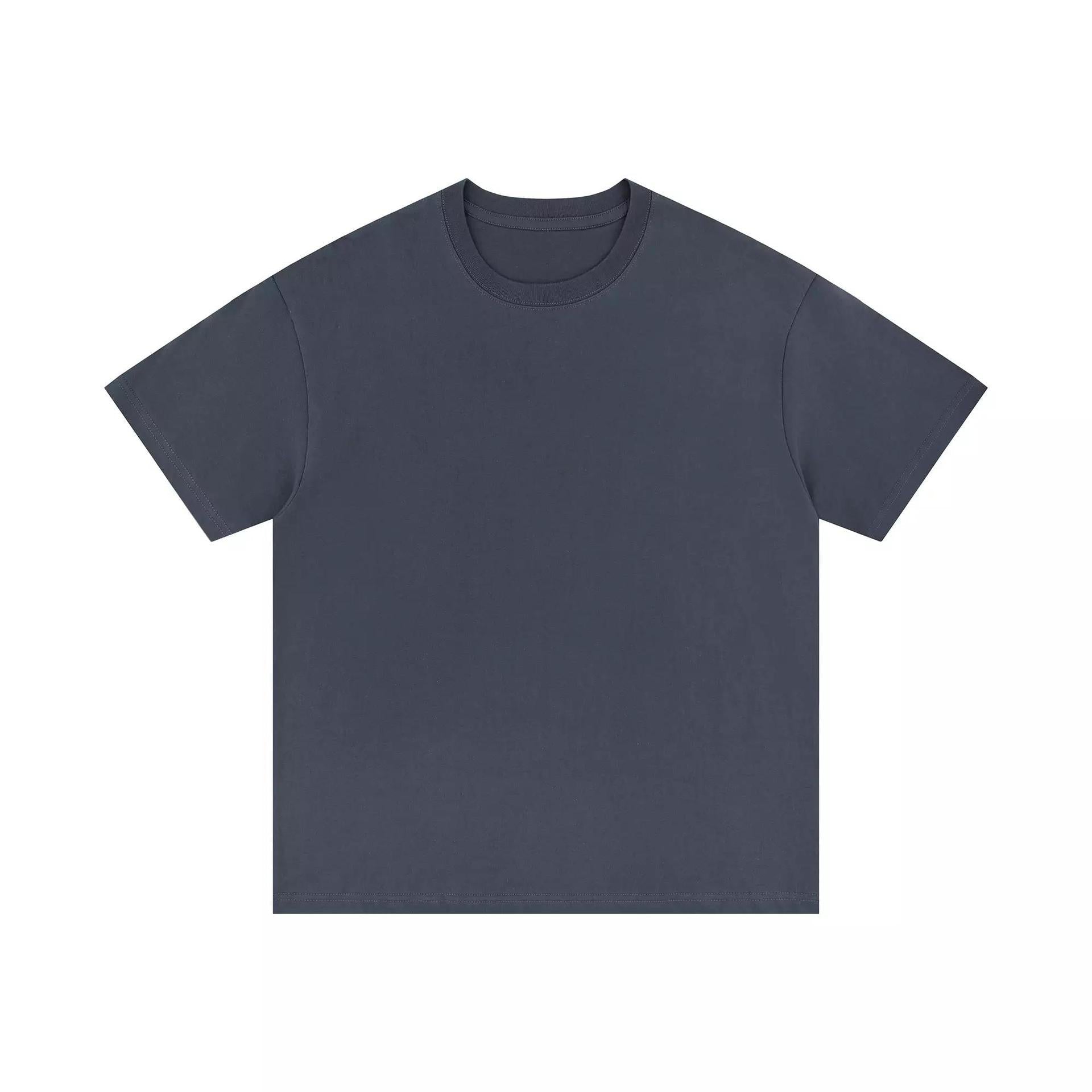 Herren oversized T-Shirt mit klassischem Rundhalsausschnitt und weichem Bio-Baumoll