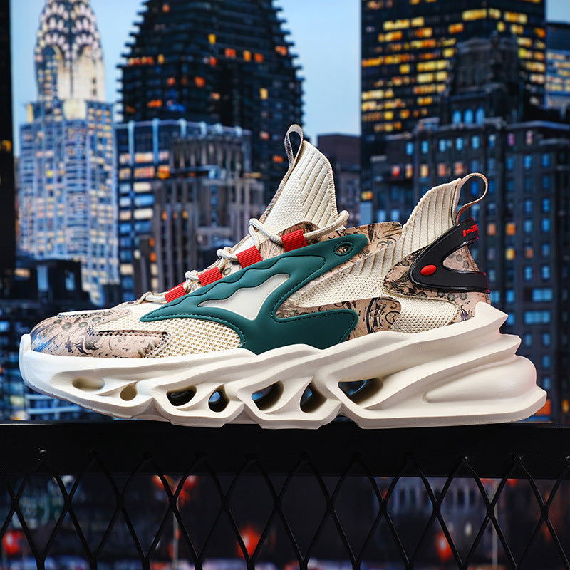 Damen High-Performance Sneakers mit innovativem Sohlenprofil R&B