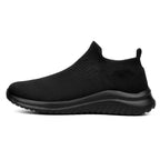 Damen Atmungsaktive Slip-On Sneakers mit flexiblem Strickoberteil R&B