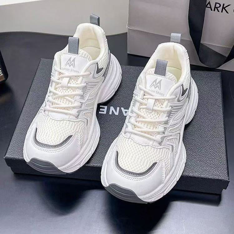 Damen Sportliche Laufschuhe mit atmungsaktivem Mesh-Obermaterial und stabiler Dämpfung R&B