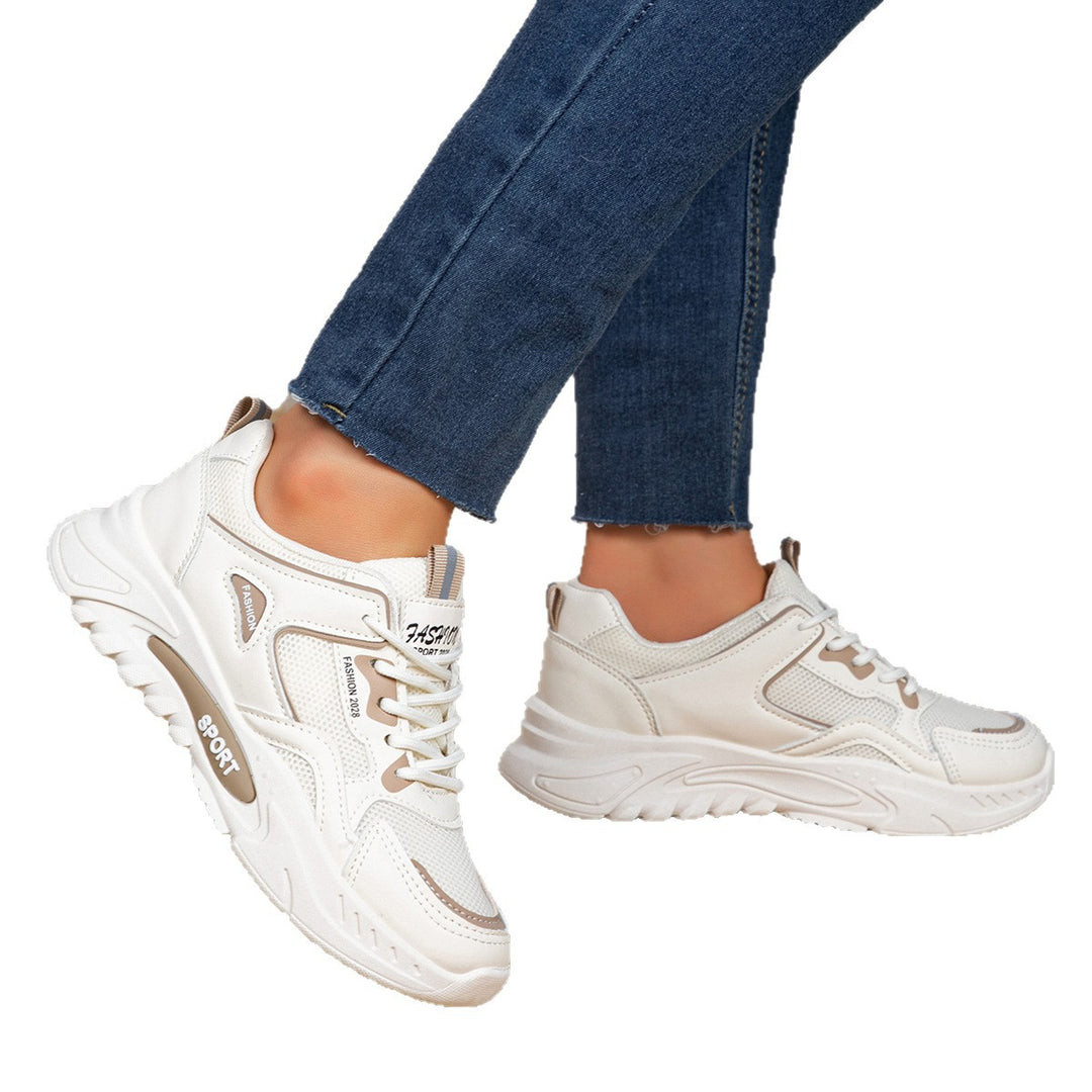 Damen Sportliche Lifestyle-Sneaker mit ergonomischer Dämpfung und luftiger Mesh-Oberfläche R&B