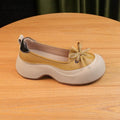 Damen modische Ballerinas mit komfortabler Sohle und kunstvollem Design