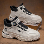 Damen Modische High-Top Sneakers mit innovativem Schnürsystem R&B