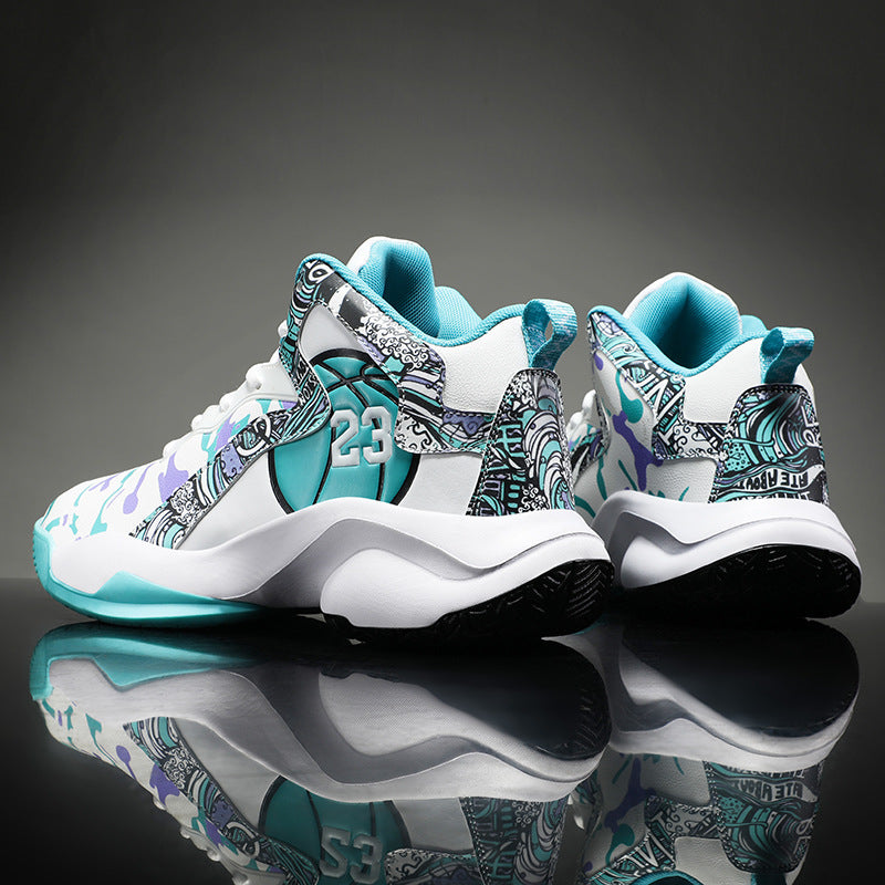 Damen Basketball Sneakers mit innovativem Design und detailreicher Optik R&B