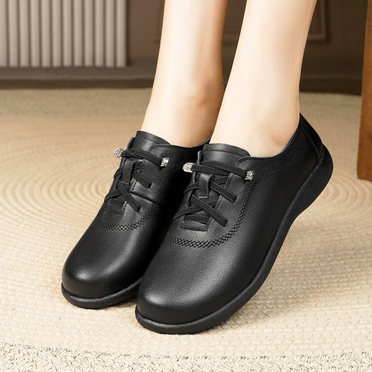 Damen Komfortable Schnürschuhe mit atmungsaktivem Obermaterial und dämpfendem Fußbett R&B