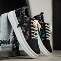 Damen Sportliche Sneaker mit einzigartigem grafischem Muster und dämpfender Sohle R&B