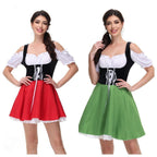 Damen Trachtenkleid mit romantischen Puffärmeln und verspieltem Schnitt R&B