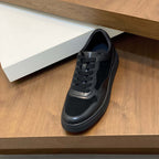 Damen hochwertige Sneaker mit eleganter Wildleder- und Lederkombination R&B