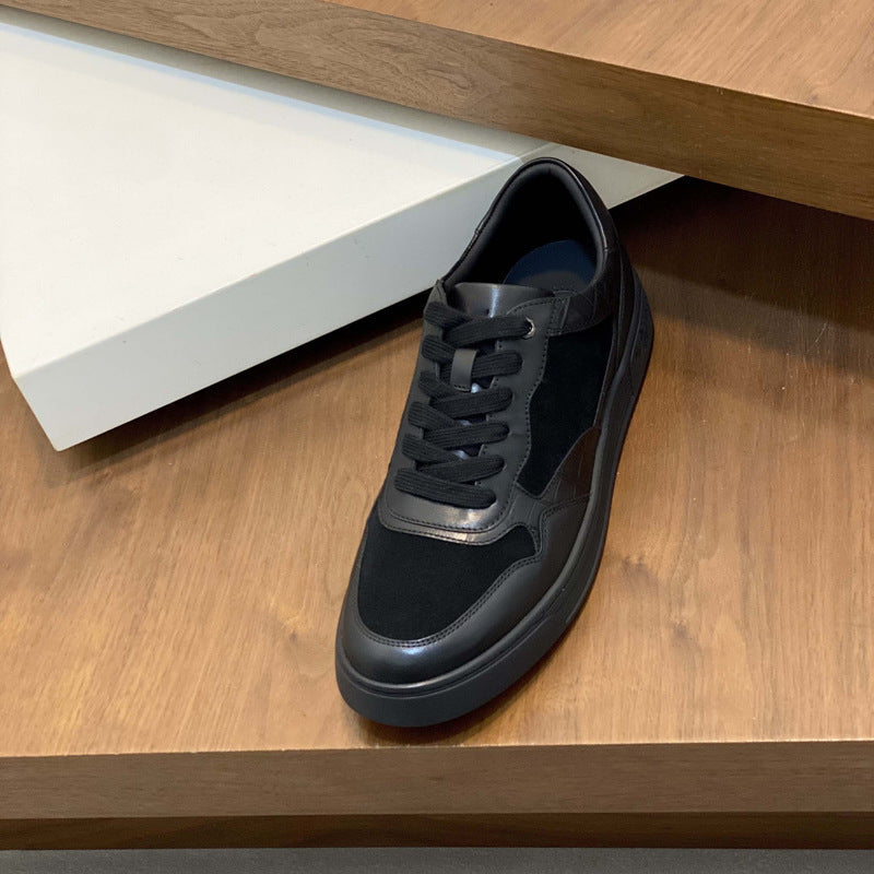 Damen hochwertige Sneaker mit eleganter Wildleder- und Lederkombination R&B