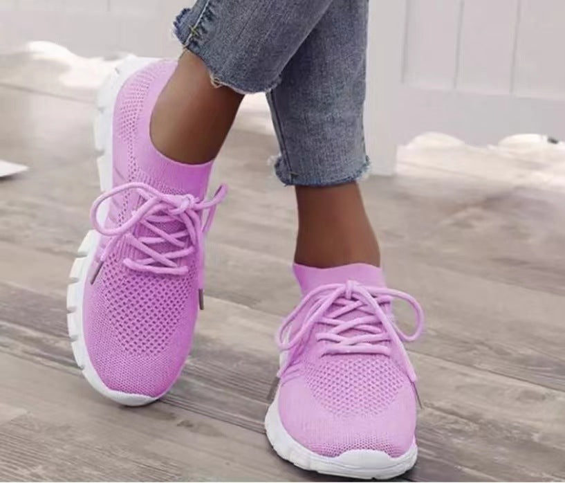 Damen Atmungsaktive Lauf-Sneakers mit flexibler Sohle R&B