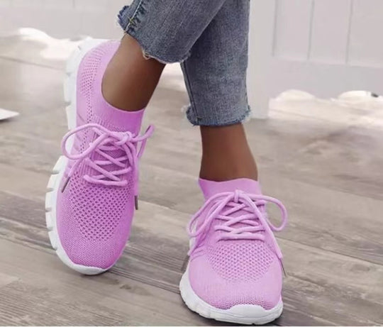 Damen Atmungsaktive Lauf-Sneakers mit flexibler Sohle R&B