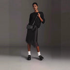Damen Satinrock mit Spitze und asymmetrischem Saum R&B