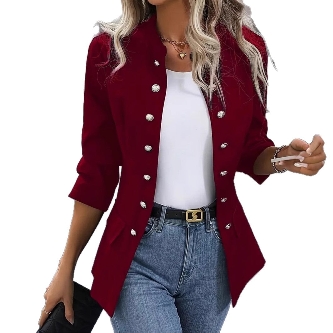Damen elegante Blazerjacke R&B