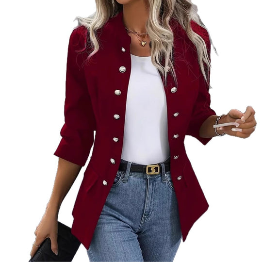 Damen elegante Blazerjacke R&B