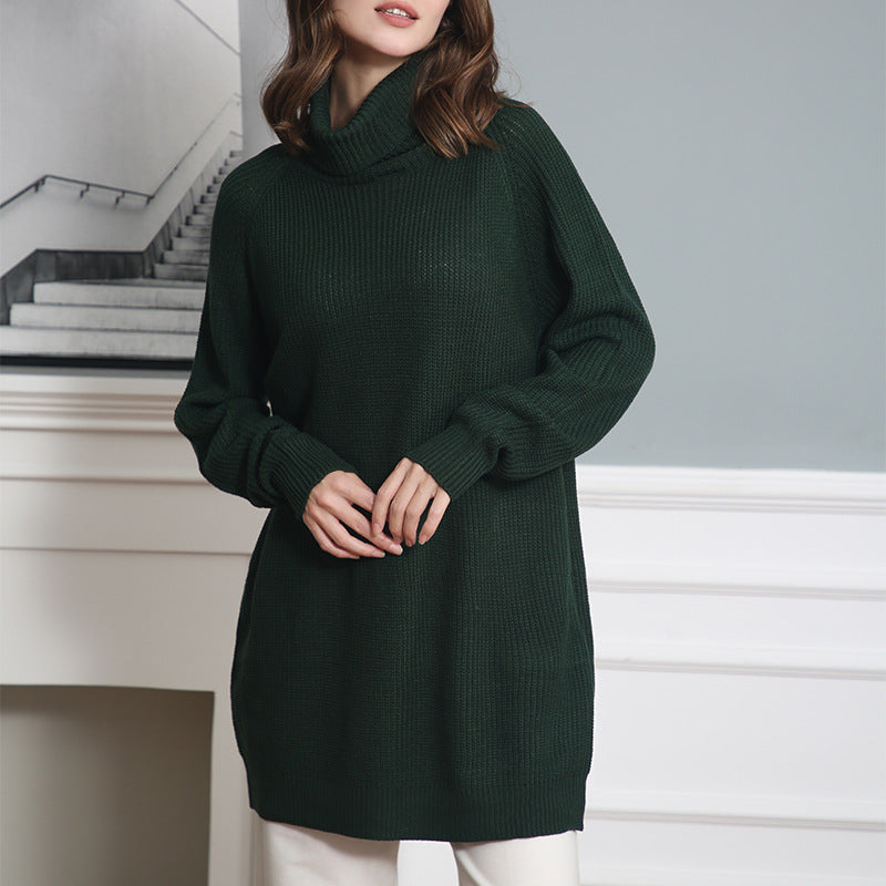 Damen Kuscheliger Rollkragenpullover aus weichem Strick R&B