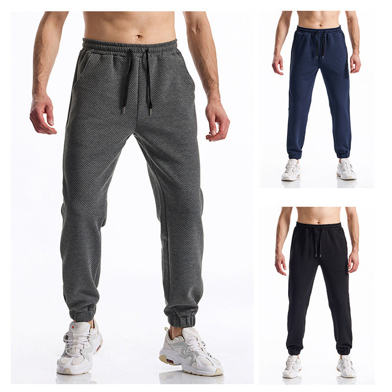 Herren bequeme Sporthose mit elastischem Bund und modernen Seitentaschen R&B